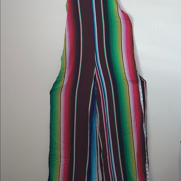 Judith March Serape fabric cinco de mayo outfit jumper adjustable strap - Picture 12 of 16